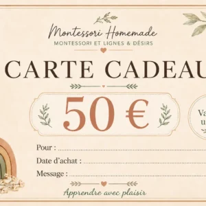 Carte cadeau 50€